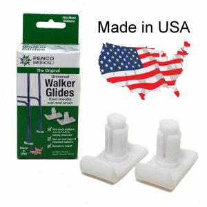 Penco Walker Ski Glides Universal, White