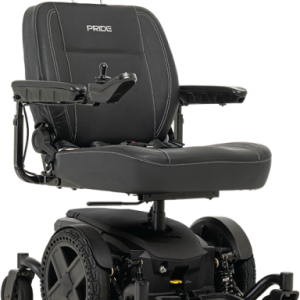 Pride Mobility Jazzy EVO 614 HD Group 2 Power Chair, Heavy-Duty Two-Motor, in-line, Mid Wheel Drive, Motorized Electric Wheelchair for Adults & Elderly, 450 lbs. WC, Up to 4.88 MPH