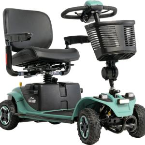 Pride Mobility Baja Bandit BA140 Mobility Scooter, Outdoor 4-Wheel Travel Electric Scooter for Adults, 400 lbs. WC, Up to 8 MPH, 11.25 to 22.5 Miles Range Per Charge