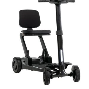 Pride Mobility Go-Go Carbon Travel Lightweight 39 Lbs Foldable Mobility Scooter | up to 3.7 mph Go Go Scooter for Seniors, Adults, Elderly | All Terrain Mobility Transport