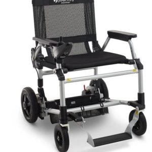 Journey Zoomer Lightweight Folding Power Chair for Adults – Lightweight, Foldable, All Terrain Power Chair for Seniors – Heaviest Part Only 19 lbs, TSA Approved