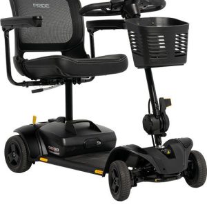 Pride Go Go Elite Traveller 2 Platinum, 4-Wheel Mobility Scooter, EZ Turn Technology, 5 Year Extended Warranty
